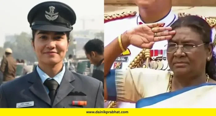 IAF Officer Akshita Dhankhar: राष्ट्रपतींसोबत तिरंगा फडकवणारी ही महिला अधिकारी कोण? लेफ्टनंट अक्षिता धनखर यांची संपूर्ण कहाणी जाणून घ्या…