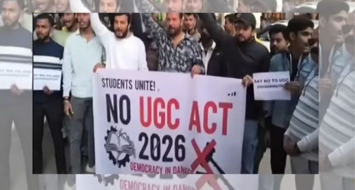 UGC Protest :
