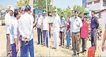 Bhawani Nagar News : श्रीछत्रपती कारखान्याच्या जागेचे सीमांकन