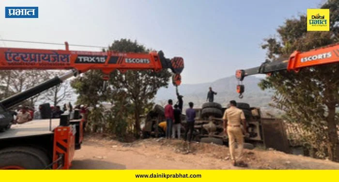 Mulshi Accident : मुळशीत काळजाचा थरकाप! भरधाव डंपर घरात घुसला; महिलेचा झोपेतच मृत्यू, ३ जखमी
