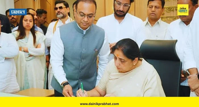 Sunetra Pawar : राष्ट्रवादी काँग्रेसच्या राष्ट्रीय अध्यक्षपदी सुनेत्रा पवारांची निवड