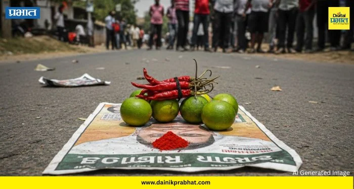 Shocking Incident : निवडणुकीच्या रणांगणात ‘करणी’चा प्रकार? पवनानगरमधील ‘त्या’ घटनेने उडाली मोठी खळबळ!