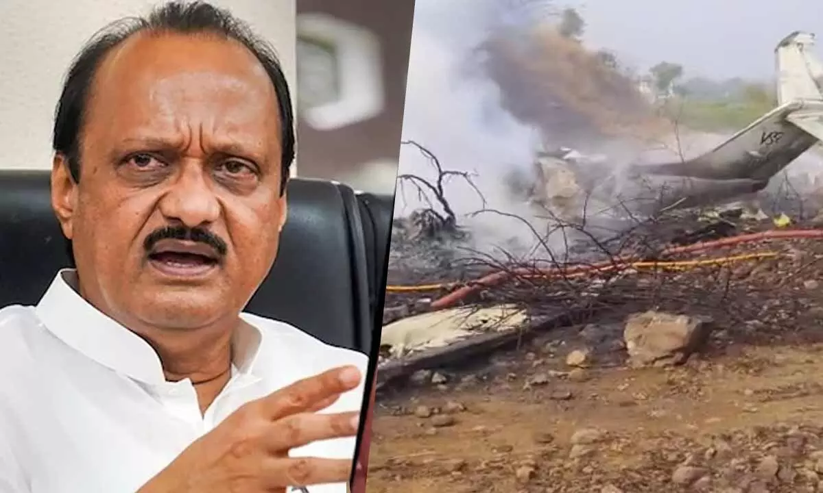 Ajit pawar plane crash