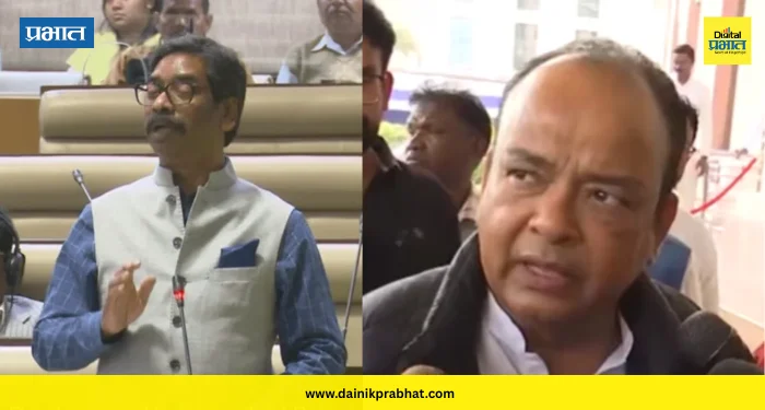 Jharkhand Assembly : झारखंड विधानसभेत एसआयआरवरून वाद; सत्ताधारी आणि विरोधी पक्षांमध्ये राडा
