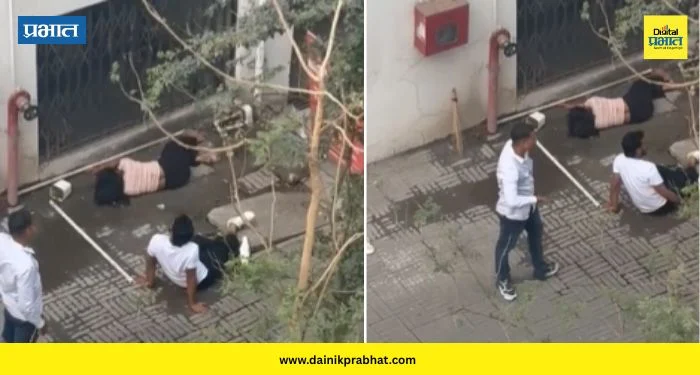 पुण्यात स्पावर पोलिसांचा छापा! कारवाईच्या भीतीने गॅलरीतून उड्या, मॅनेजरचा पाय मोडला तर महिला गंभीर