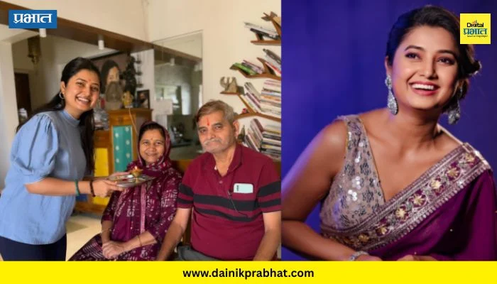 Prajakta Mali Post : हेच खरं कपल गोल! प्राजक्ता माळीची आईवडिलांसाठी खास पोस्ट, लग्नाच्या वाढदिवसाच्या दिल्या शुभेच्छा