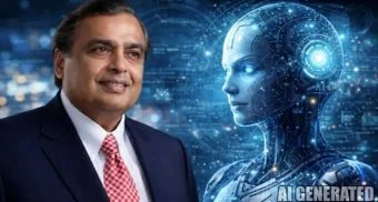 Mukesh Ambani: रिलायन्सचं एआय क्षेत्रात मोठा पाऊल; 10 लाख कोटींची गुंतवणूक करणार