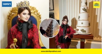 Urvashi Rautela: उर्वशी रौतेलाने १६ कोटींचा हिऱ्यांनी जडवलेला केक कापला? वाढदिवसाच्या सेलिब्रेशनने सोशल मीडियावर खळबळ