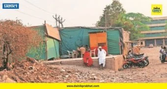 Alandi News : भर उन्हात उभे राहून बसची वाट बघायची? आळंदीत नवीन बस स्थानकावर निवार्याची वानवा