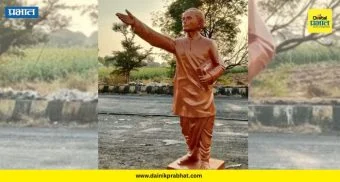 Satara News : साताऱ्यात आज ऐतिहासिक सोहळा! अण्णाभाऊ साठे यांच्या २५ फुटी पुतळ्याचे मुख्यमंत्र्यांच्या हस्ते अनावरण