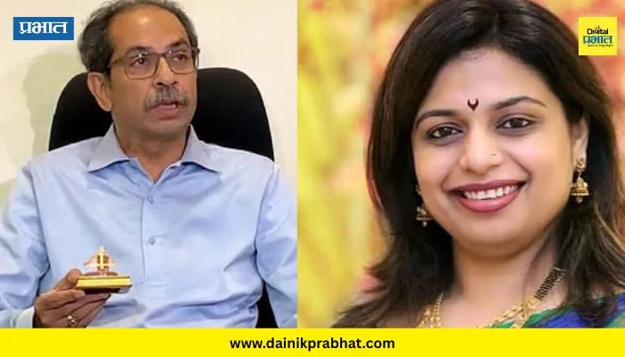 Sheetal Mhatre : “मातोश्रीच्या मॅडमच्या आग्रहाखातर…..”; शिंदेसेनेच्या महिला नेत्याचे खळबळ उडवून देणारे ट्वीट, म्हणाल्या ‘ताज का राज’ फुटला तर…