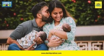 Dinesh Karthik Baby : दिनेश कार्तिकच्या घरी अवतरली 'परी'! दोन जुळ्या मुलांनंतर पत्नी दीपिकाने दिला मुलीला जन्म; पाहा काय ठेवलंय नाव?
