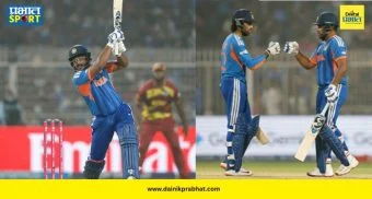 IND vs WI : टीम इंडियाचा ऐतिहासिक विजय! संजू सॅमसनच्या वादळी खेळीने विडींजला लोळवलं; सेमीफायनलमध्ये इंग्लंडशी भिडणार