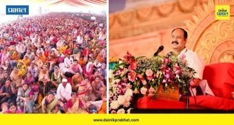 Shirur News  : शिरूरमध्ये श्री शिवमहापुराण कथेला लाखोंची गर्दी; उत्कृष्ट नियोजनामुळे कार्यक्रम ठरला ऐतिहासिक