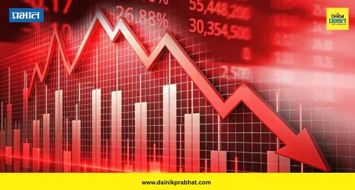Stock market: ‘या’ कारणांमुळे शेअर बाजारात घसरण, गुंतवणूकदारांचे 1.67 लाख कोटी रुपयांचे नुकसान