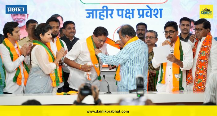 काँग्रेसला जबर हादरा..! प्रदेशाध्यक्षांच्याच जिल्ह्यात भाजपचा सर्जिकल स्ट्राईक; दिग्गज नेत्यांचा रातोरात प्रवेश