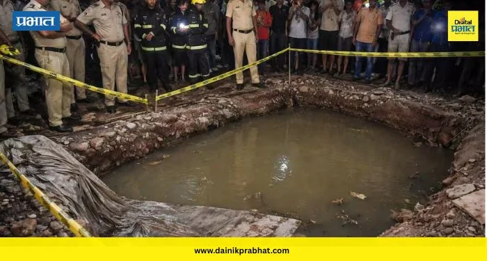काळजाचा थरकाप! चेंडू काढायला गेला अन् खड्ड्यात पडला; ८ वर्षांच्या चिमुकल्याचा अंत