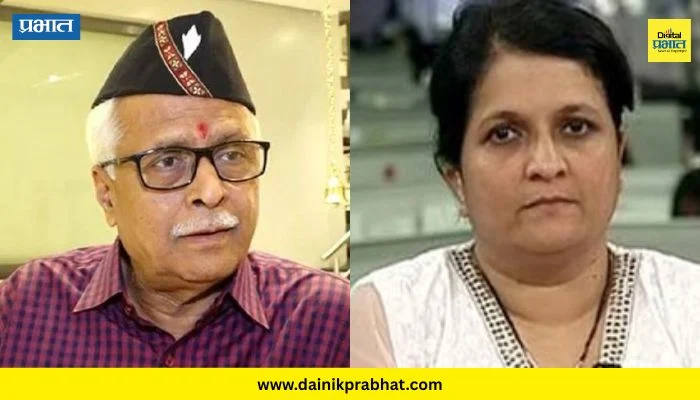 Prakash Mahajan : दमानियांचा बोलवता धनी कोण? शिवसेना नेते प्रकाश महाजनांचा सवाल; केली ‘ही’ मोठी मागणी