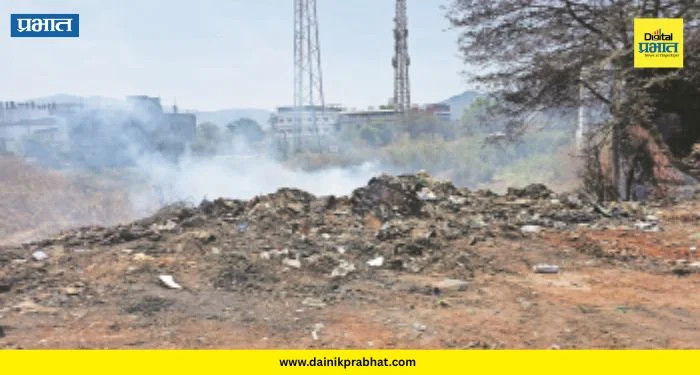 Garbage Burning : पुणे-मुंबई महामार्गावर ‘धुराचे लोट’; प्रवाशांचा जीव धोक्यात, प्रशासनाचे दुर्लक्ष
