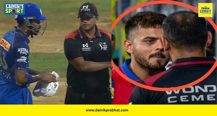 Gloves Controversy : हार्दिक पंड्यासाठी नियम वेगळे आहेत का? ‘त्या’ एका कृतीने पंचांची पोलखोल; चाहते संतप्त, नेमकं प्रकरण काय?
