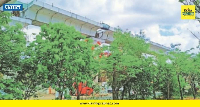 Pune Metro : मेट्रो धावणार अन् पर्यावरणही जपणार! हिंजवडी मेट्रो प्रकल्पाचा ‘ग्रीन’ पॅटर्न; ५,५०० झाडे १००% जगली