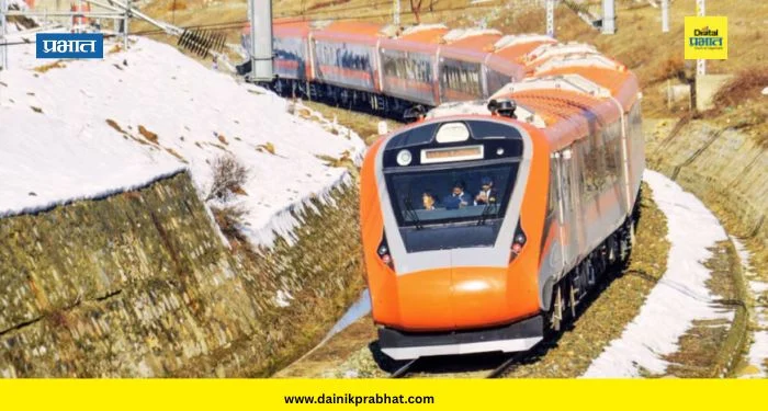 Vande Bharat Train : जम्मू-श्रीनगर रेल्वे सेवा ‘या’ दिवशी होणार सुरू; ‘वंदे भारत’ने काश्मीरचे स्वप्न साकार!