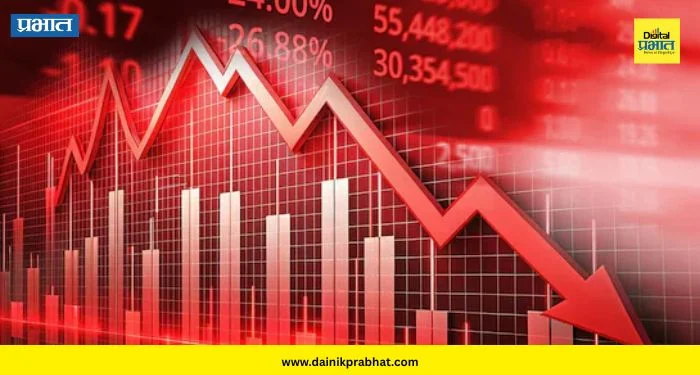 Stock Market : शेअर बाजारात पाच दिवसांच्या तेजीला ब्रेक; ‘या’ कारणांमुळे सेन्सेक्स 607 अंकांनी घसरला