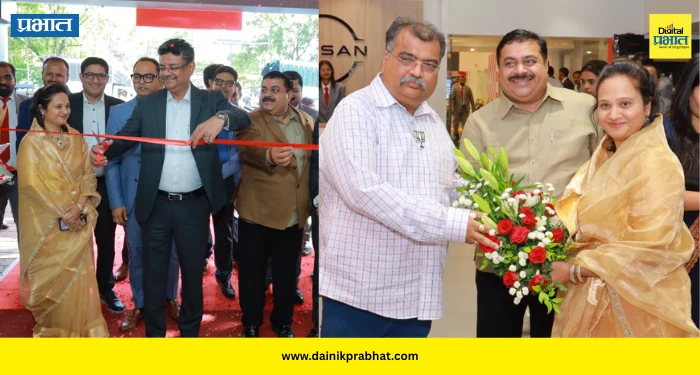 Pune News : ‘सिल्व्हर मोटर्स- निसान’च्या नव्या भव्य शोरूमचे शानदार उद्घाटन; ‘सिल्व्हर जुबिली’ ग्रुपची आणखी एक उल्लेखनीय कामगिरी