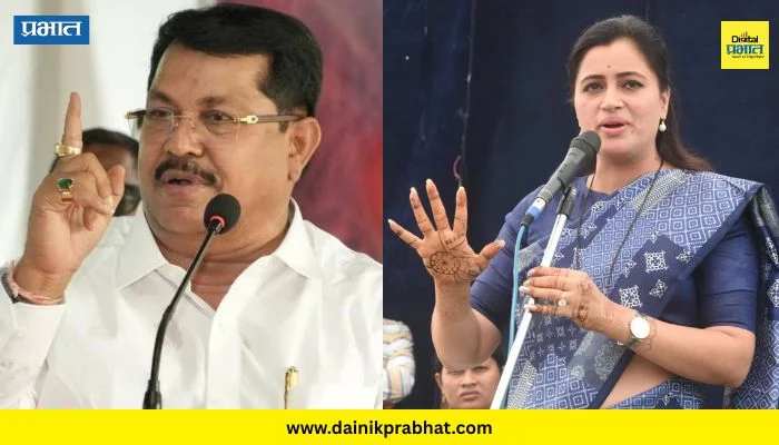 Vijay Wadettiwar : ‘नवनीत राणा विषवल्ली’; विजय वडेट्टीवारांचा बोचरा वार! म्हणाले “लोकांनी जिरवली तरी….”