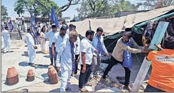 Pune District : मागासवर्गीय दफनभूमीवरील अतिक्रमणांना भीमटोला
