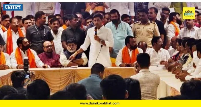 Shivsena: शिवसेनेच्या बैठकीत अंतर्गत कलह उफाळला; आमदार बांगरांचा मंत्र्यांवर गंभीर आरोप, खासदार श्रीकांत शिंदे चिडले!