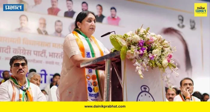 Sunetra Pawar : अजितदादांच्या अपघाताबाबत माझ्याही शंका; बारामतीत सुनेत्रा पवार भावूक