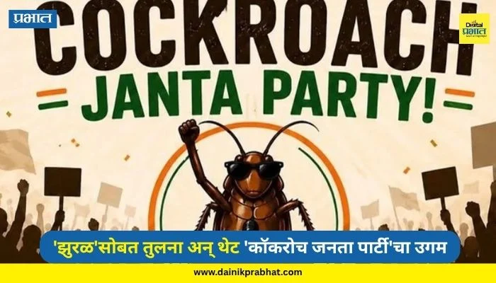 Cockroach Janata Party : ‘झुरळ’सोबत तुलना अन् थेट ‘कॉकरोच जनता पार्टी’चा उगम; जाहिरनामाही प्रसिद्ध, अवघ्या 3 दिवसांत मोठा प्रतिसाद