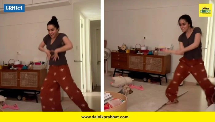 Shraddha Kapoor : श्रद्धाचा भन्नाट डान्स व्हिडिओ व्हायरल; प्रेमाची दिली कबुली? कॅप्शनमुळे रंगली चर्चा