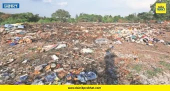 Ghod River Pollution : नदी की डंपिंग ग्राऊंड? घोड नदीत कचऱ्याचे ढीग; थेट जिल्हाधिकाऱ्यांकडे तक्रार