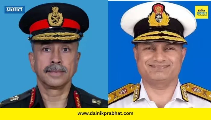 India : एन. एस. राजा सुब्रमणी देशाचे नवे सीडीएस, तर कृष्णा स्वामीनाथन यांच्याकडे नौदलाची धुरा; जाणून घ्या कोण आहेत हे दोन अधिकारी