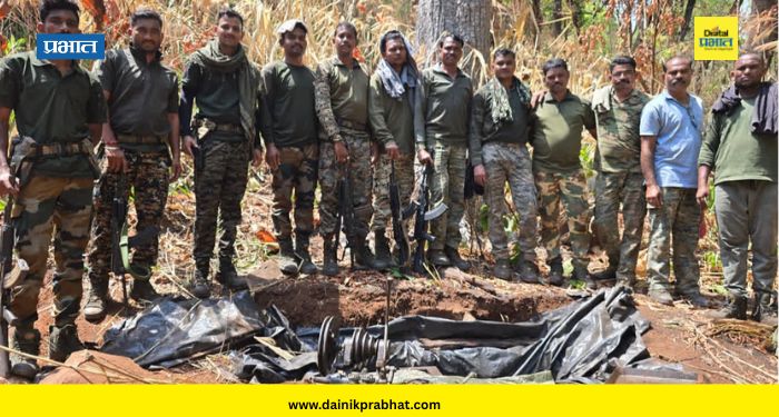 Gadchiroli News : नक्षलवाद्यांनी लपवलेले शस्त्रनिर्मितीचे साहित्य जप्त; गडचिरोली पोलिसांची मोठी कारवाई