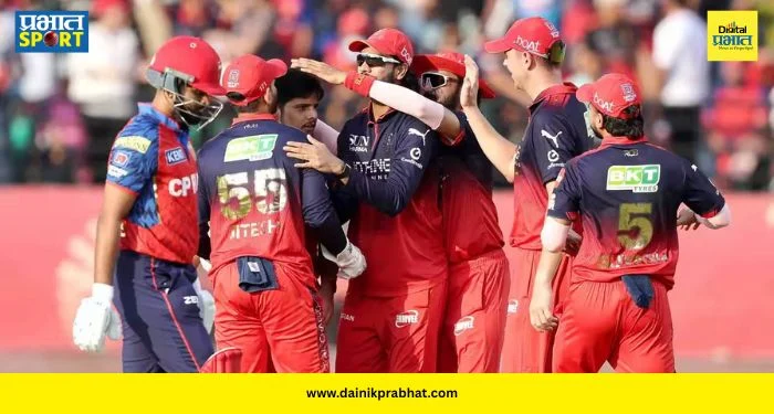 PBKS vs RCB : आरसीबी ‘प्लेऑफ’मध्ये पोहोचणारा ठरला पहिला संघ! पंजाबचा किंग्ज संघाचा सलग सहावा पराभव