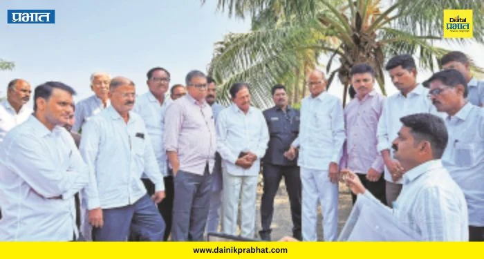 Sharad Pawar : शेतीत आता AI चा धमाका! शरद पवारांनी केली ‘या’ खास पिकांची पाहणी; काय आहे वैशिष्ट्य?