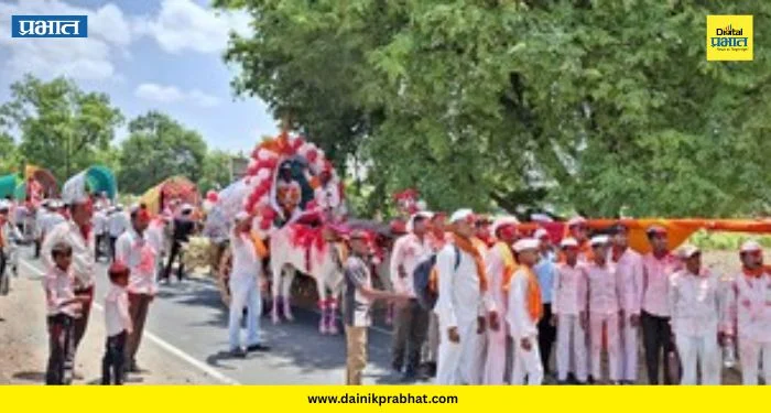 Walhe Palkhi Sohala : ‘नाथ साहेबाचं चांगभलं’! वाल्हे ग्रामदैवतांचा पालखी सोहळा शाही स्नानासाठी वाईकडे मार्गस्थ