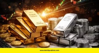 Gold-Silver Todays Rate: सोन्या-चांदीत मोठी घसरण; चांदी तब्बल 21,600 रुपयांनी स्वस्त