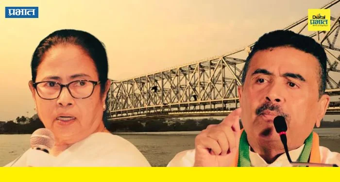 Election Results 2026: पश्चिम बंगालमध्ये ममता बॅनर्जींना मोठा धक्का ; भवानीपूरमध्ये सुवेंदू अधिकारी ३ हजार मतांनी आघाडीवर