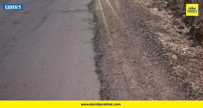 Boriv Akoshi Road: जीव मुठीत धरून प्रवास! बोरीव-आकोशी रस्त्यावर खड्ड्यांचे साम्राज्य; थेट मंत्र्यांकडे तक्रार
