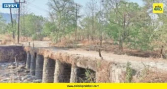 Ghodivali Anjarun Bridge : बळी गेला, तरीही प्रशासन झोपेतच! घोडीवली-अंजरुणचा जीर्ण पूल ठरतोय जीवघेणा; ग्रामस्थ आक्रमक