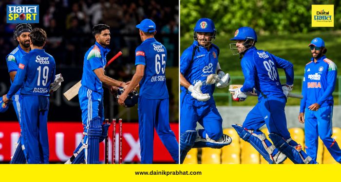 Indian Cricket Teams : भारत-अफगाणिस्तान यांच्यात एकाच दिवशी खेळले जाणार दोन सामने; चाहत्यांना मिळणार क्रिकेटचा 'डबल डोस'