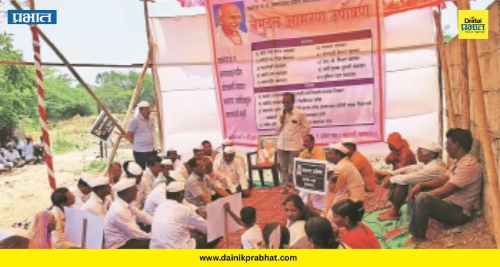 Baramati News: स्मशानभूमीत आमरण उपोषण! जळगाव कडेपठार ग्रामपंचायतीत कोट्यवधींच्या भ्रष्टाचाराचा आरोप