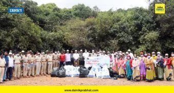 Satara News : वन विभागामार्फत आता ‘प्लॅस्टिकमुक्त महाबळेश्वर’ अभियान; उपवनसंरक्षक अमोल सातपुते यांची संकल्पना