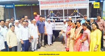 Newasa News : प्रवरासंगम येथे लोकवर्गणीतून उभारण्यात आलेल्या स्मशानभूमीचे कॉ. बाबा आरगडे यांच्या हस्ते लोकार्पण