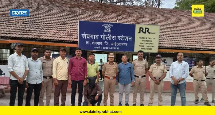 Crime News : अट्टल गुन्हेगार सचिन कातेला अटक; शेवगाव पोलिसांची मोठी कारवाई