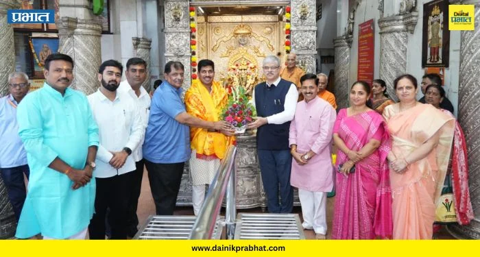 Pune : श्रीमती लक्ष्मीबाई दगडूशेठ हलवाई दत्तमंदिर ट्रस्टच्या अध्यक्षपदी पुनीत बालन यांची निवड